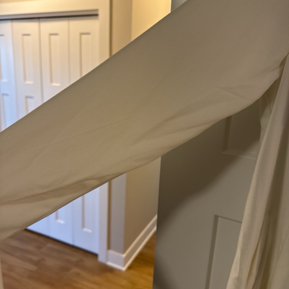 White Draped Jacket - image 5